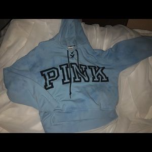 Victoria’s Secret cropped pull over sweatshirt